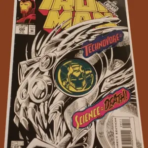Iron Man #295 (1993) – Technovore! Science = Death! | Infinity Crusade Crossover Iron Man #295 (1993) – Technovore! Science = Death! | Infinity Crusade Crossover