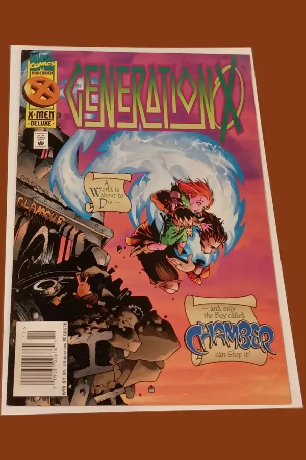 Generation X #9 (Marvel Comics, November 1995) – Chamber Faces a World on the Brink!