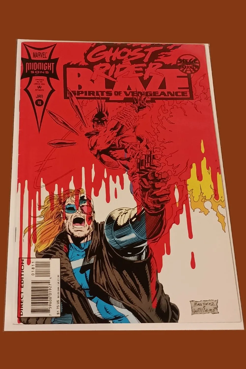 Ghost Rider / Blaze: Spirits of Vengeance #18 (Marvel Comics, January 1994) – Midnight Sons Action! Ghost Rider / Blaze: Spirits of Vengeance #18 (Marvel Comics, January 1994) – Midnight Sons Action!