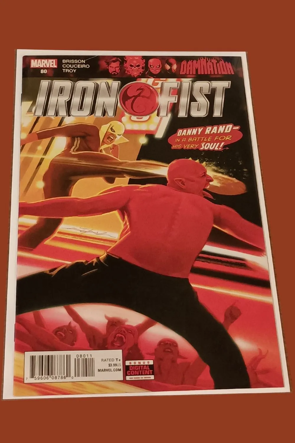 Iron Fist #80 (Marvel Comics, 2018) – Damnation Tie-In: Danny Rand’s Battle for His Soul! Iron Fist #80 (Marvel Comics, 2018) – Damnation Tie-In: Danny Rand’s Battle for His Soul!
