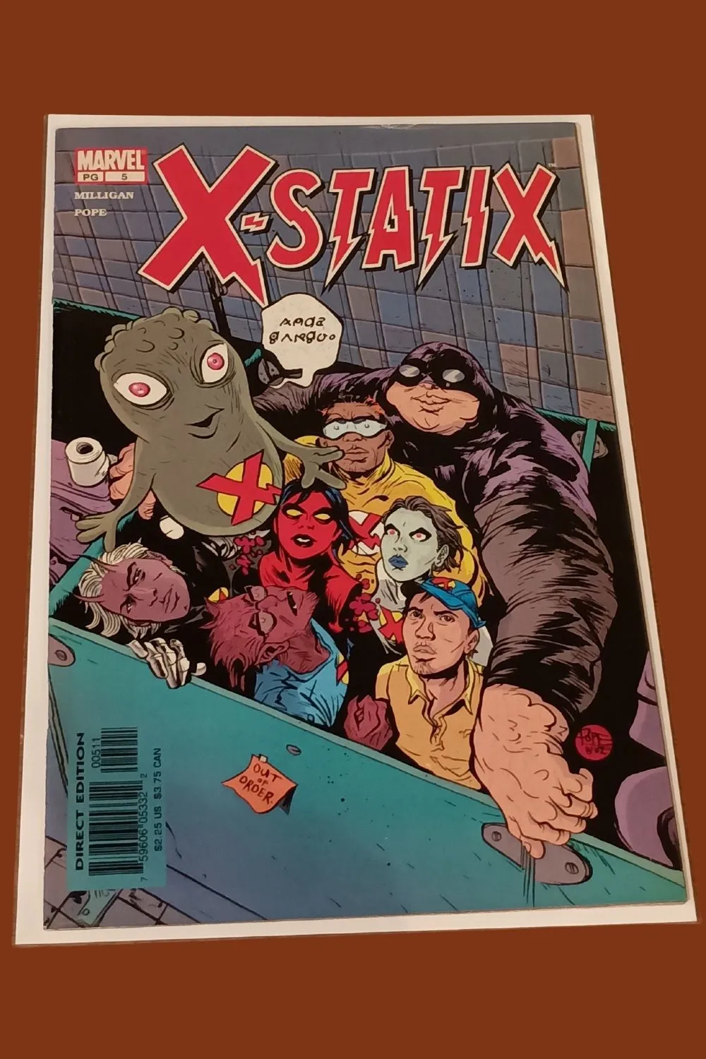 X-Statix #5 (Marvel Comics, 2002) – Peter Milligan & Paul Pope’s Unconventional Mutant Mayhem! X-Statix #5 (Marvel Comics, 2002) – Peter Milligan & Paul Pope’s Unconventional Mutant Mayhem!