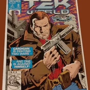 William Shatner’s TekWorld #21 (Marvel / Epic Comics, September 1992) – Cardigan’s War Against Himself!