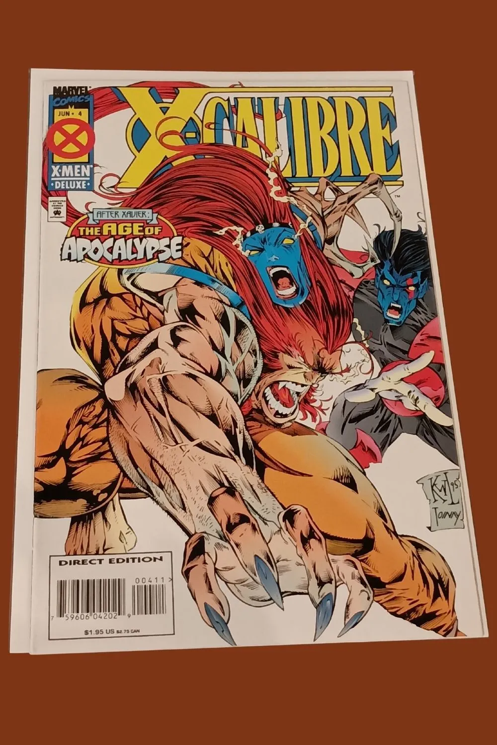 X-Calibre #4 (Marvel Comics, June 1995) – The Age of Apocalypse Saga X-Calibre #4 (Marvel Comics, June 1995) – The Age of Apocalypse Saga