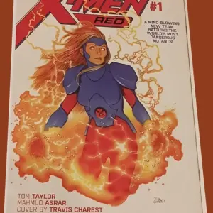 X-Men Red #1 (February 2018) – Tom Taylor & Mahmud Asrar / Cover by Travis Charest