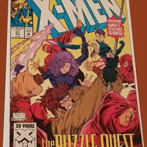 X-Men #21 (June 1993) – The Puzzle Quest Featuring Gambit, Psylocke & Revanche