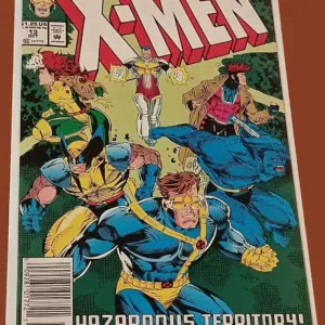 X-Men #13 (1992) – “Hazardous Territory!” – Classic Blue Team Action