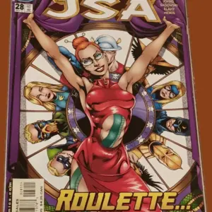 JSA #28 (2001) • DC Comics • Roulette Appearance JSA #28 (2001) • DC Comics • Roulette Appearance