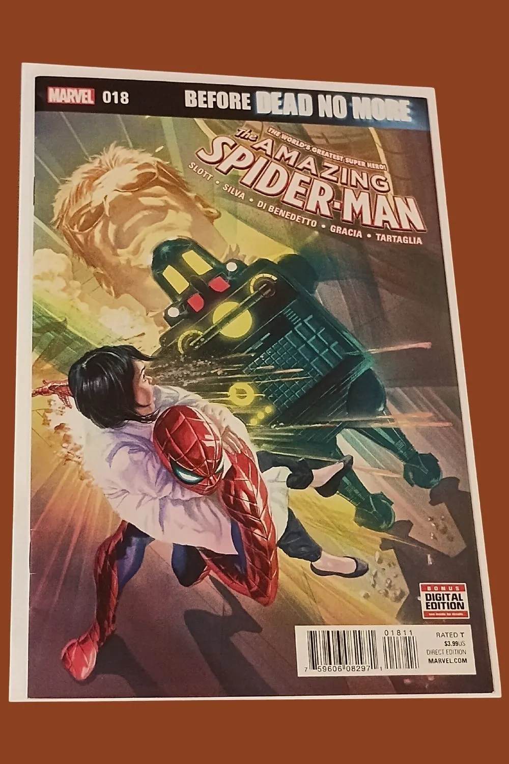 The Amazing Spider-Man #18 (2016) – “Before Dead No More” Tie-In The Amazing Spider-Man #18 (2016) – “Before Dead No More” Tie-In