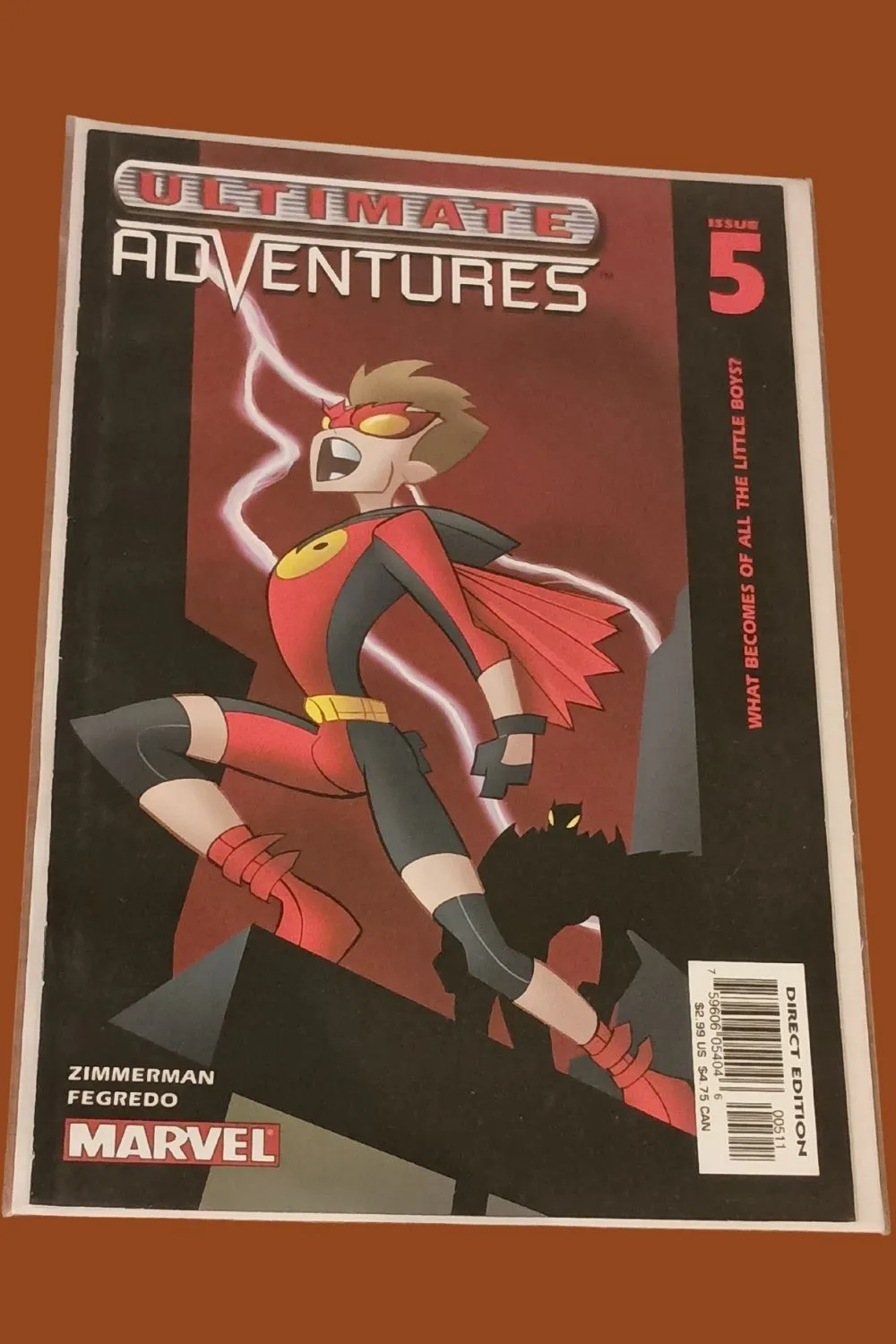 Ultimate Adventures #5 (Marvel Comics) – Dynamic Early-2000s Superhero Action Ultimate Adventures #5 (Marvel Comics) – Dynamic Early-2000s Superhero Action