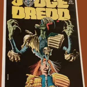 Judge Dredd #3 (Eagle Comics) – Classic 1980s Sci-Fi Action Featuring Judge Death