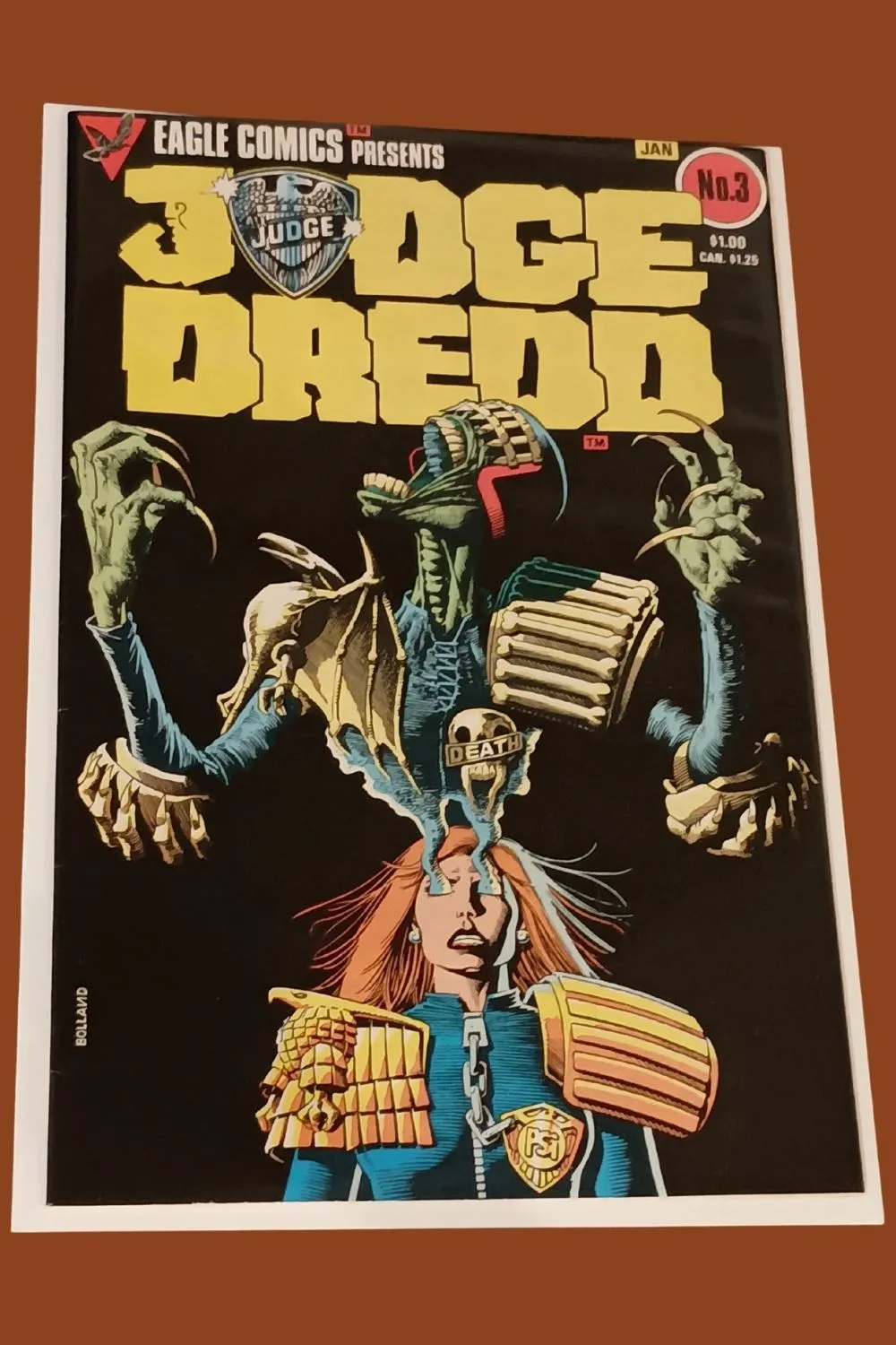 Judge Dredd #3 (Eagle Comics) – Classic 1980s Sci-Fi Action Featuring Judge Death Judge Dredd #3 (Eagle Comics) – Classic 1980s Sci-Fi Action Featuring Judge Death