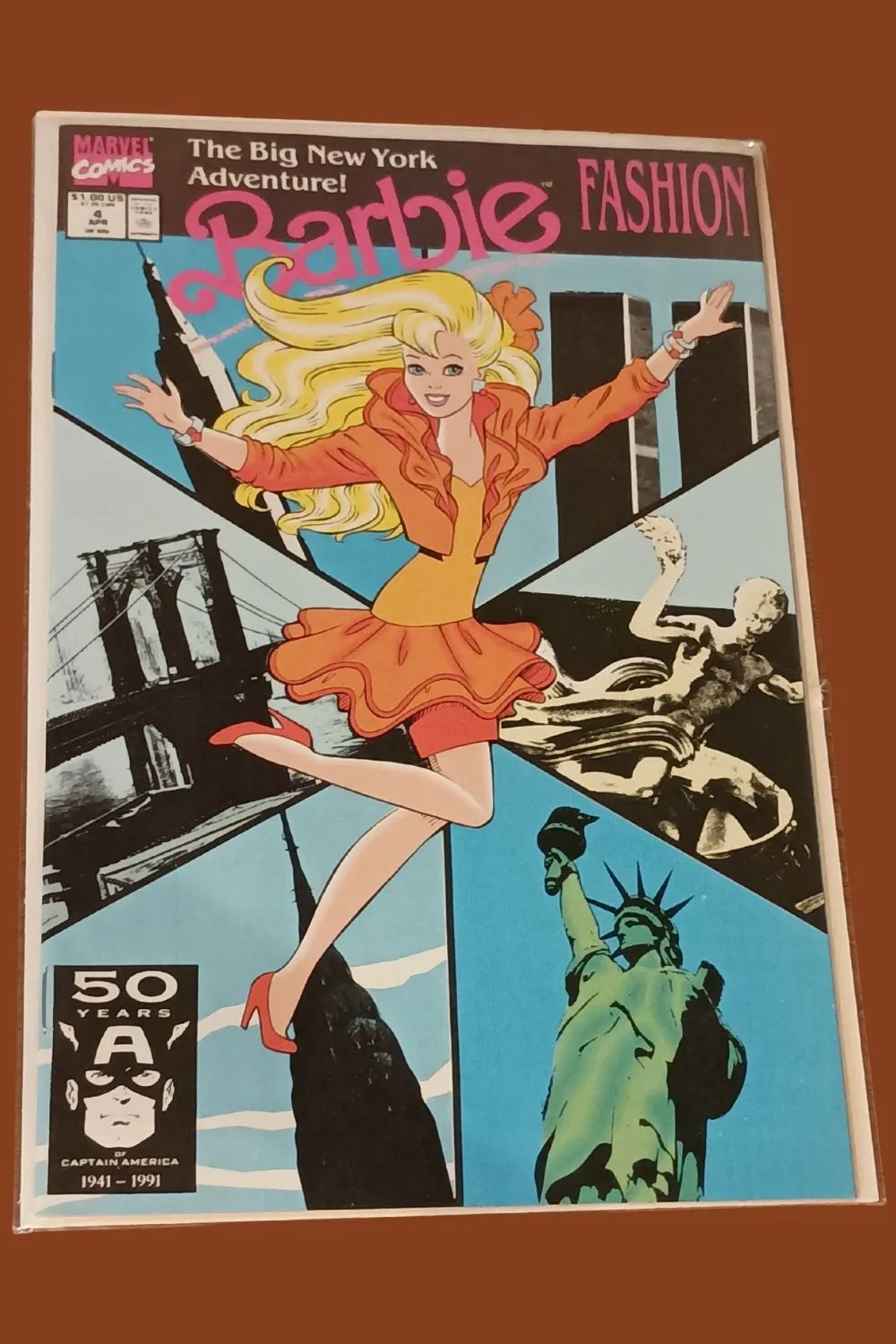 Barbie Fashion #4 (1991, Marvel Comics) – “The Big New York Adventure!” Retro Barbie Style & City Glam Barbie Fashion #4 (1991, Marvel Comics) – “The Big New York Adventure!” Retro Barbie Style & City Glam