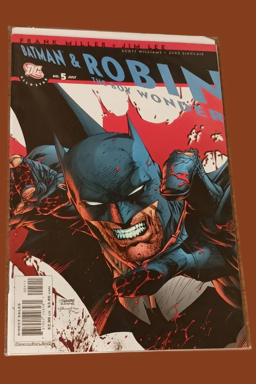 Batman & Robin: The Boy Wonder #5 – Intense Jim Lee Batman Cover (DC Comics) Batman & Robin: The Boy Wonder #5 – Intense Jim Lee Batman Cover (DC Comics)