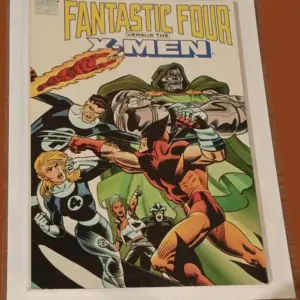 Fantastic Four vs. X-Men #1 (Marvel Comics) – Classic 1980s Team-Up Clash Featuring Doctor Doom Fantastic Four vs. X-Men #1 (Marvel Comics) – Classic 1980s Team-Up Clash Featuring Doctor Doom