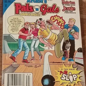 Archie’s Pals ’n’ Gals Double Digest #131 – Classic Archie Bowling Chaos & Sabrina/Josie Stories Archie’s Pals ’n’ Gals Double Digest #131 – Classic Archie Bowling Chaos & Sabrina/Josie Stories