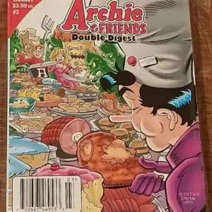 Archie & Friends Double Digest #3 – Cyber Adventures Finale & Jughead’s Epic Food Battle Cover Archie & Friends Double Digest #3 – Cyber Adventures Finale & Jughead’s Epic Food Battle Cover