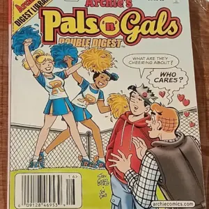 Archie’s Pals ’n’ Gals Double Digest #116 – Classic Riverdale Cheer Squad Cover Archie’s Pals ’n’ Gals Double Digest #116 – Classic Riverdale Cheer Squad Cover