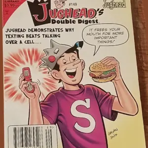 Jughead’s Double Digest #149 – Classic Phone Gag Cover Featuring Little Jughead Jughead’s Double Digest #149 – Classic Phone Gag Cover Featuring Little Jughead