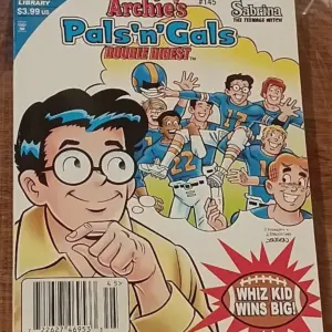 Archie’s Pals ’n’ Gals Double Digest #145 – Whiz Kid Wins Big! Featuring Sabrina the Teenage Witch Archie’s Pals ’n’ Gals Double Digest #145 – Whiz Kid Wins Big! Featuring Sabrina the Teenage Witch