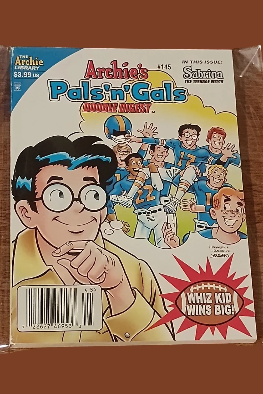 Archie’s Pals ’n’ Gals Double Digest #145 – Whiz Kid Wins Big! Featuring Sabrina the Teenage Witch Archie’s Pals ’n’ Gals Double Digest #145 – Whiz Kid Wins Big! Featuring Sabrina the Teenage Witch