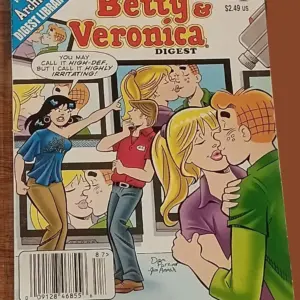Betty & Veronica Digest #187 – High-Def Humor Cover Featuring Classic Love Triangle Chaos Betty & Veronica Digest #187 – High-Def Humor Cover Featuring Classic Love Triangle Chaos