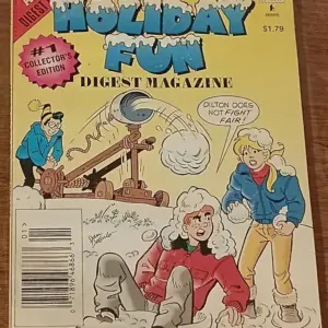 Archie’s Holiday Fun Digest Magazine #1 – Collector’s Edition Winter Comedy Issue Archie’s Holiday Fun Digest Magazine #1 – Collector’s Edition Winter Comedy Issue