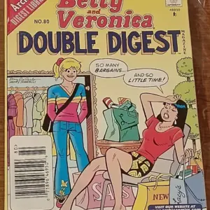 Betty and Veronica Double Digest #80 – Classic Shopping Spree Cover Betty and Veronica Double Digest #80 – Classic Shopping Spree Cover