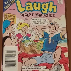 Laugh Digest Magazine #144 – Classic Archie Beach Picnic Comedy Issue Laugh Digest Magazine #144 – Classic Archie Beach Picnic Comedy Issue