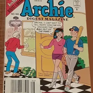 Archie Digest Magazine #166 – Classic Comedy, Baseball Antics & Retro Archie Charm Archie Digest Magazine #166 – Classic Comedy, Baseball Antics & Retro Archie Charm