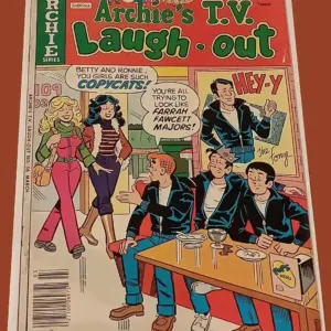 Archie’s T.V. Laugh-Out #56 – Classic 1970s Riverdale Pop-Culture Comic (Farrah Fawcett Gag Issue)