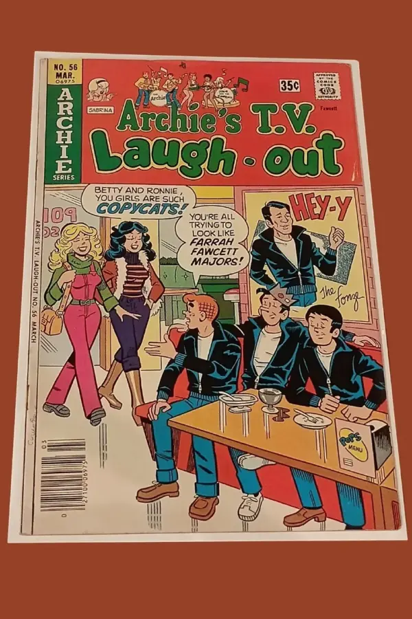 Archie’s T.V. Laugh-Out #56 – Classic 1970s Riverdale Pop-Culture Comic ...