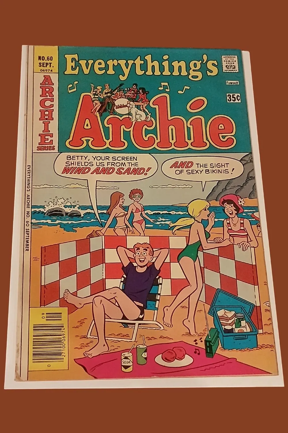 Everything’s Archie #60 – Classic Beach-Themed Archie Comics Humor Everything’s Archie #60 – Classic Beach-Themed Archie Comics Humor