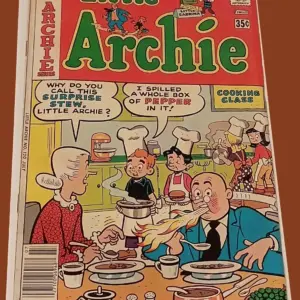 Little Archie #120 – Classic Cooking Class Chaos (July Issue)