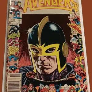 The Avengers #273 – Classic Marvel Team Epic with Iconic Character Collage Cover The Avengers #273 – Classic Marvel Team Epic with Iconic Character Collage Cover