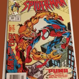 The Amazing Spider-Man #395 – Spider-Man vs. Puma | Classic 1990s Marvel Action The Amazing Spider-Man #395 – Spider-Man vs. Puma | Classic 1990s Marvel Action