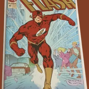 The Flash #80 (DC Comics) — Classic Wally West Speedster Cover by Waid & Wieringo The Flash #80 (DC Comics) — Classic Wally West Speedster Cover by Waid & Wieringo