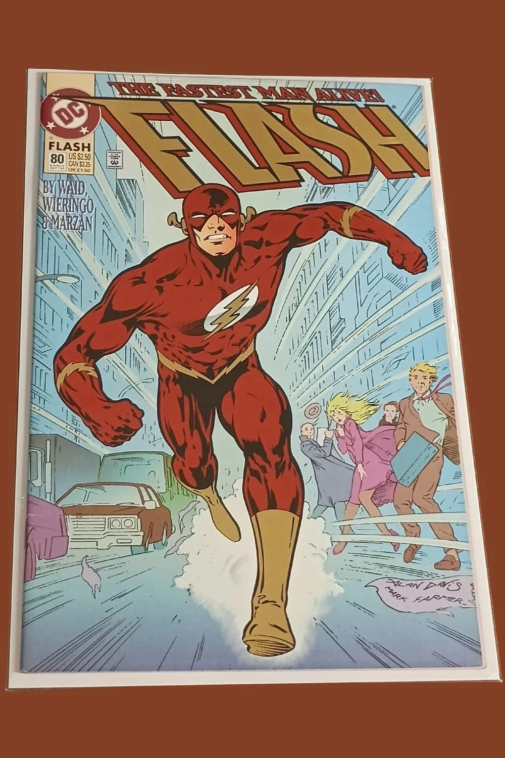 The Flash #80 (DC Comics) — Classic Wally West Speedster Cover by Waid & Wieringo The Flash #80 (DC Comics) — Classic Wally West Speedster Cover by Waid & Wieringo