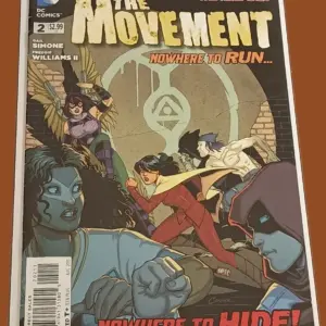 The Movement #2 (DC Comics, The New 52) — “Nowhere to Run… Nowhere to Hide!”