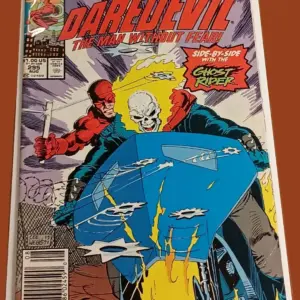 Daredevil #295 – Side-by-Side with Ghost Rider (Marvel Comics) Daredevil #295 – Side-by-Side with Ghost Rider (Marvel Comics)
