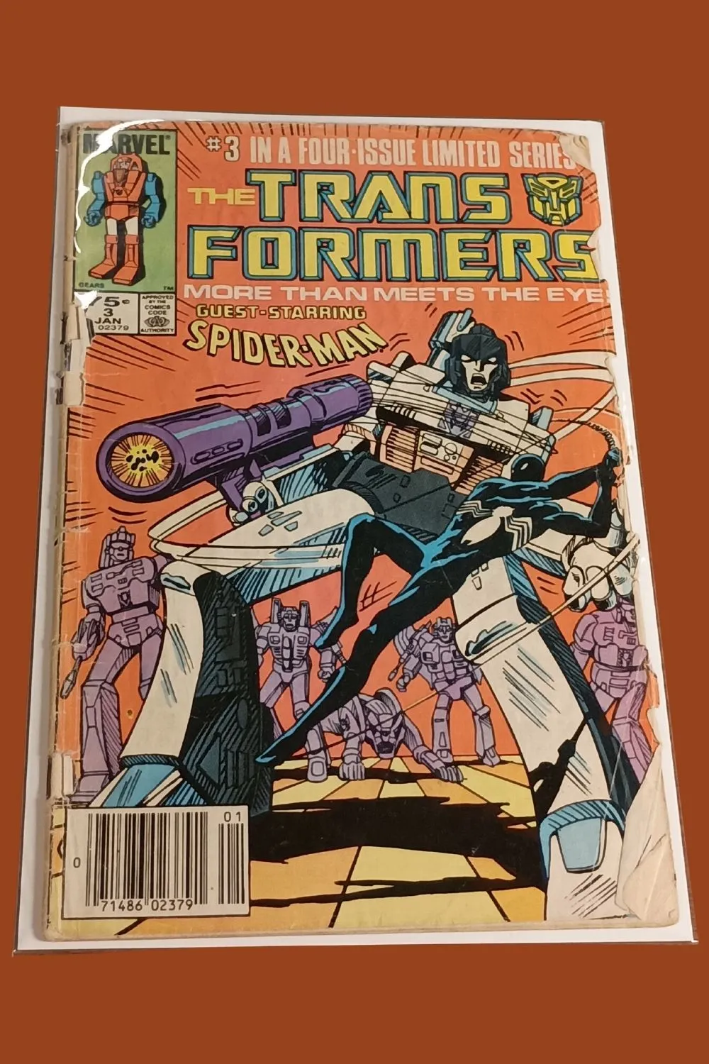 The Transformers #3 – Limited Series (Guest-Starring Spider-Man) The Transformers #3 – Limited Series (Guest-Starring Spider-Man)