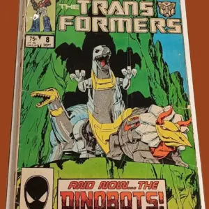 The Transformers #8 – Marvel Comics (Dinobots Appear)