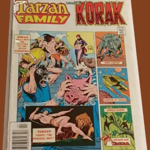 Tarzan Family Giant #62 – Tarzan & Korak (DC Comics) Tarzan Family Giant #62 – Tarzan & Korak (DC Comics)