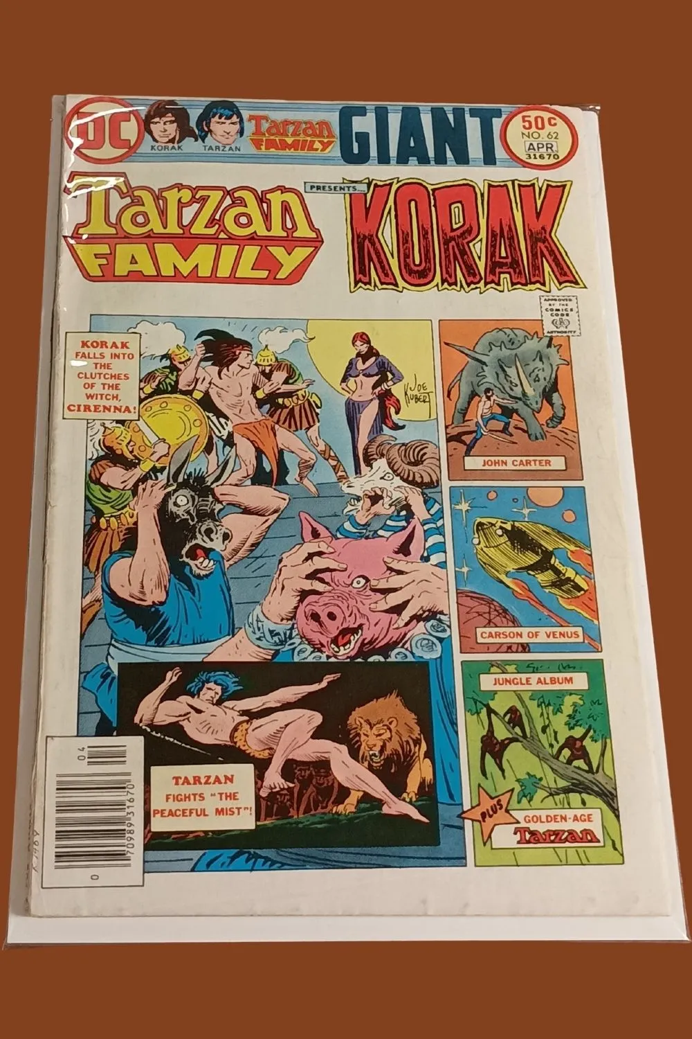 Tarzan Family Giant #62 – Tarzan & Korak (DC Comics) Tarzan Family Giant #62 – Tarzan & Korak (DC Comics)
