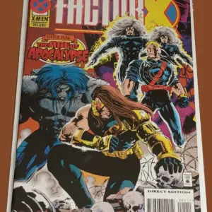 Factor X #1 (1995) Marvel Comics – Age of Apocalypse – X-Men Deluxe Direct Edition