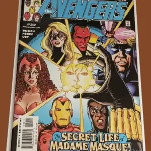 The Avengers #32 (1998) Marvel Comics – The Secret Life of Madame Masque – Busiek & Pérez Run The Avengers #32 (1998) Marvel Comics – The Secret Life of Madame Masque – Busiek & Pérez Run