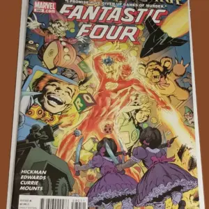 Fantastic Four #580 (2010) Marvel Comics – The Heroic Age – Jonathan Hickman Run