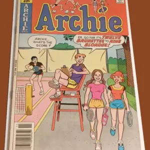Archie #275 (September) – Classic Tennis Court Cover – Bronze Age Archie Comic
