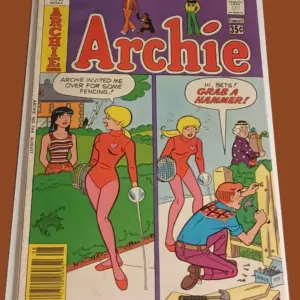 Archie #264 (August) – Fencing Pun Cover – Bronze Age Archie Comic