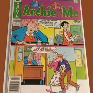 Archie and Me #109 β Principal Weatherbee Cover β Bronze Age Archie Comic Archie and Me #109 β Principal Weatherbee Cover β Bronze Age Archie Comic