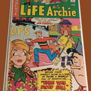 Life With Archie #169 (May) β βWhen Time Stood Stillβ Cover β Bronze Age Archie Comic Life With Archie #169 (May) β βWhen Time Stood Stillβ Cover β Bronze Age Archie Comic